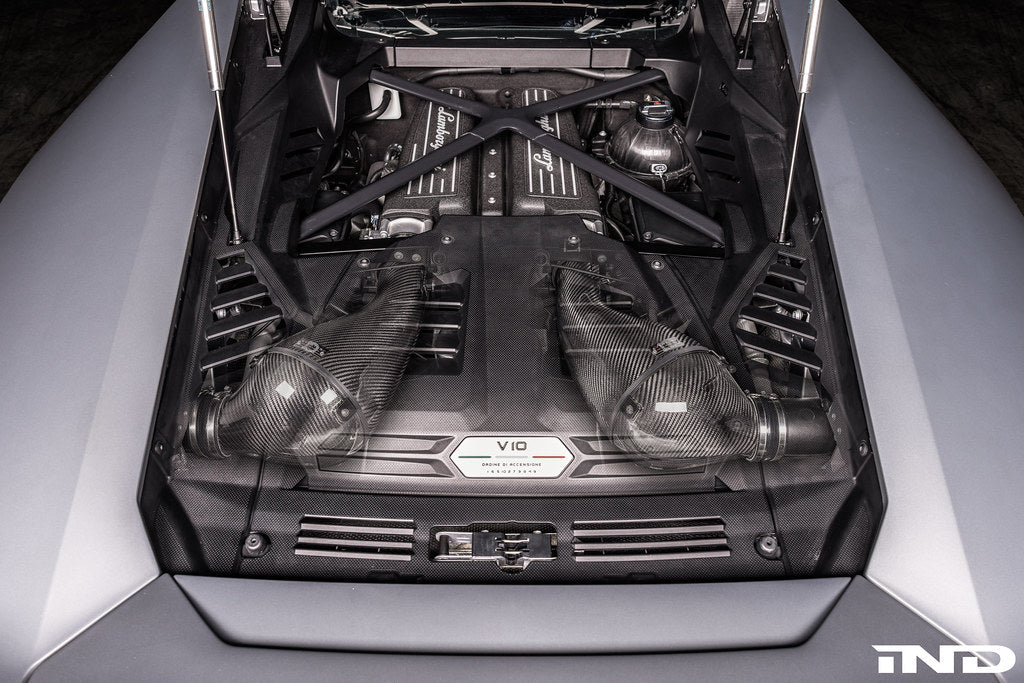 Eventuri Lamborghini Huracan EVO / STO Black Carbon Intake System