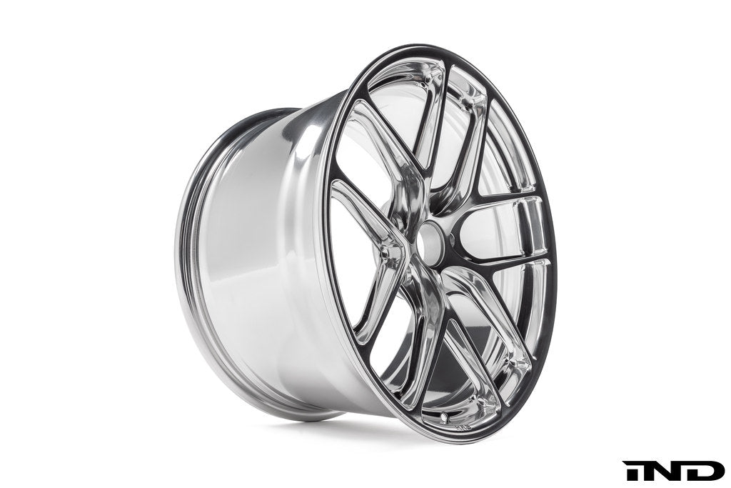 HRE F8X M3 / M4 R101LW Forged Monoblok 19" Wheel Set - High Polished Clear