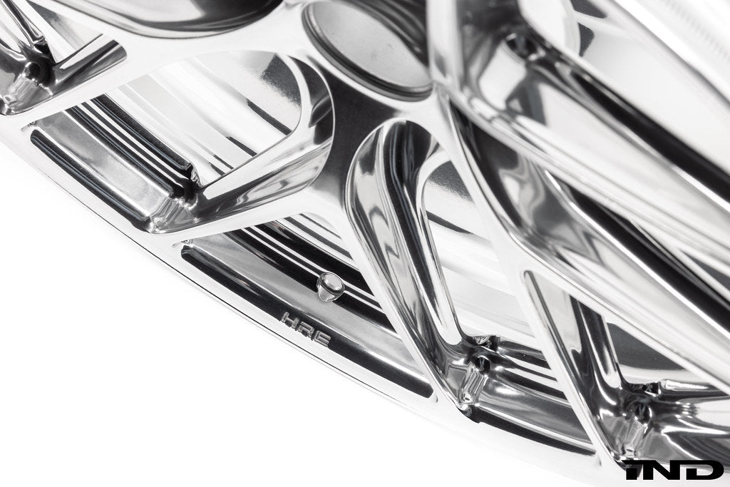 HRE F8X M3 / M4 R101LW Forged Monoblok 19" Wheel Set - High Polished Clear