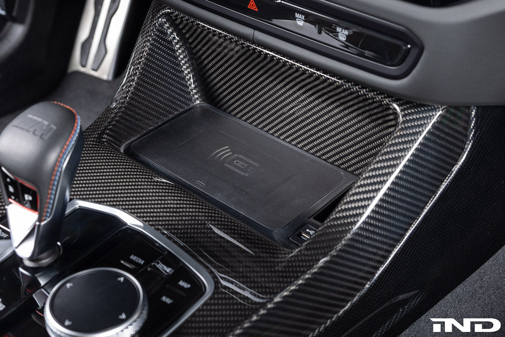 BMW G8X M3 CS / M4 CS / M4 CSL Wireless Charger Pad with USB Port