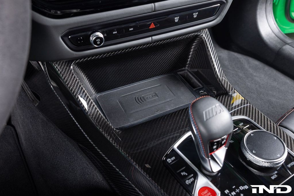 BMW G8X M3 CS / M4 CS / M4 CSL Wireless Charger Pad with USB Port