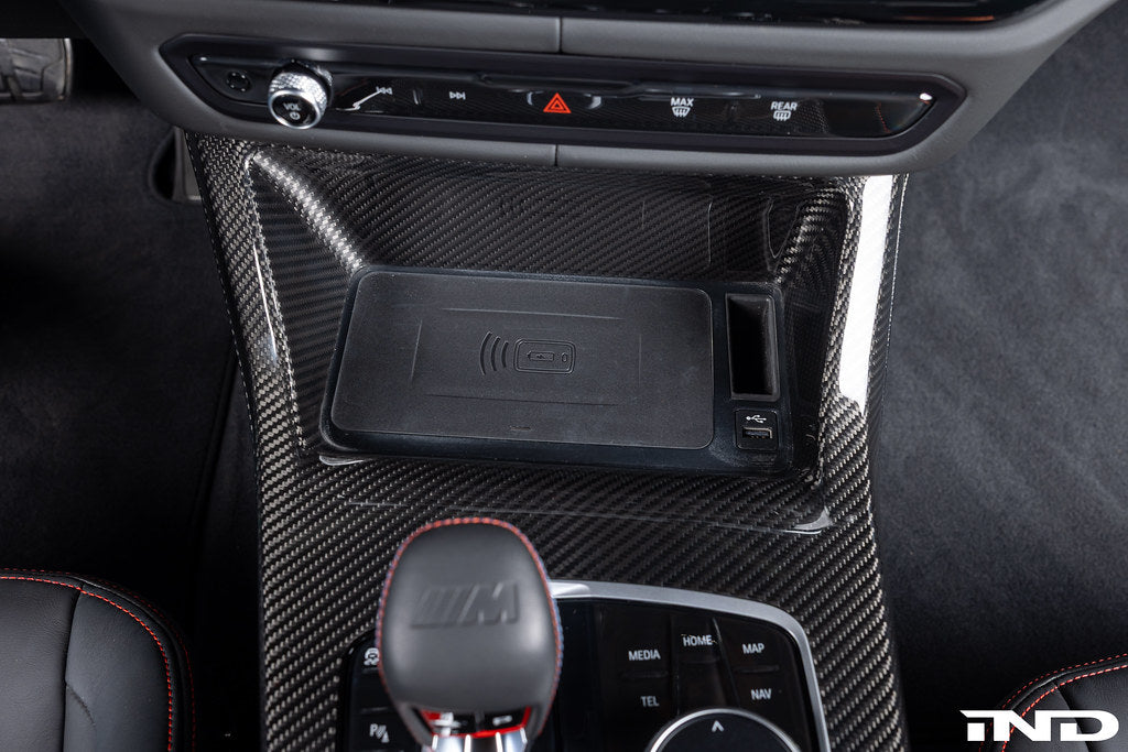 BMW G8X M3 CS / M4 CS / M4 CSL Wireless Charger Pad with USB Port