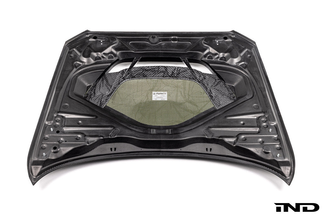 Alpha-N F87 M2 Carbon Corse Vented Hood