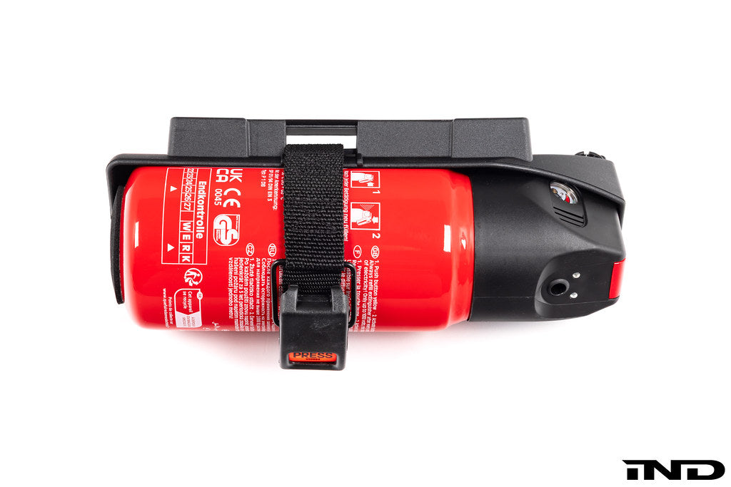 OEMExtinguishers Porsche 992.2 OEM Fire Extinguisher Kit - LW Folding Bucket Seat