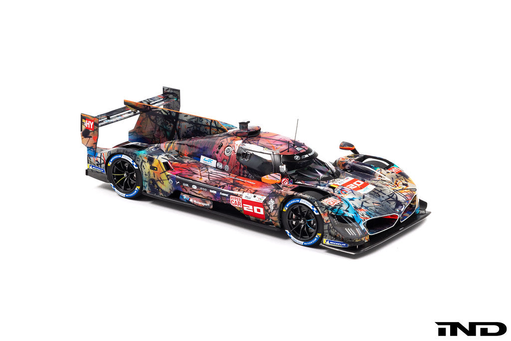 BMW M Hybrid V8 Art Car #20 Miniature | Julie Mehretu - 1:18