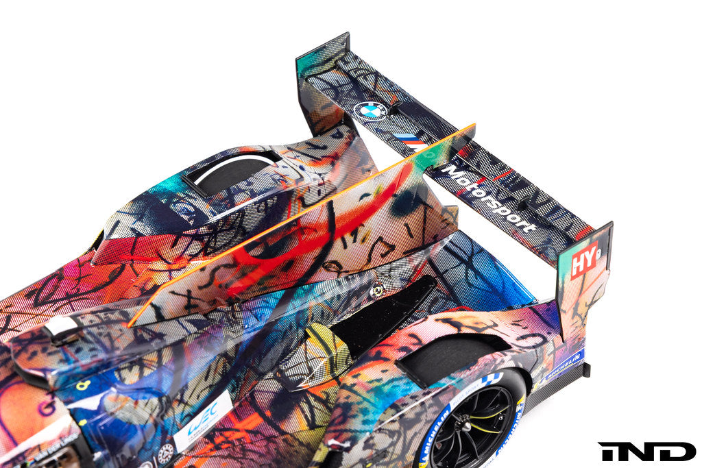 BMW M Hybrid V8 Art Car #20 Miniature | Julie Mehretu - 1:18