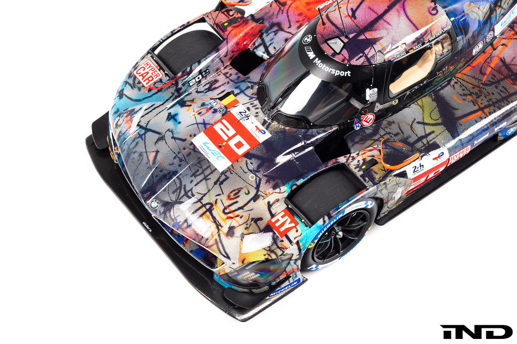 BMW M Hybrid V8 Art Car #20 Miniature | Julie Mehretu - 1:18