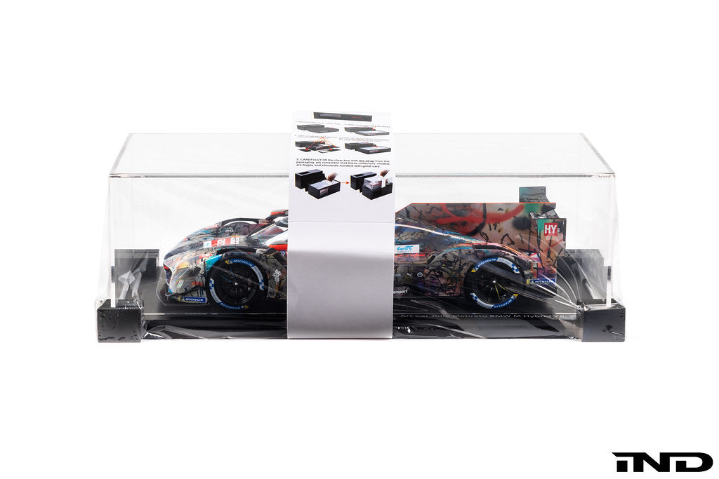 BMW M Hybrid V8 Art Car #20 Miniature | Julie Mehretu - 1:18