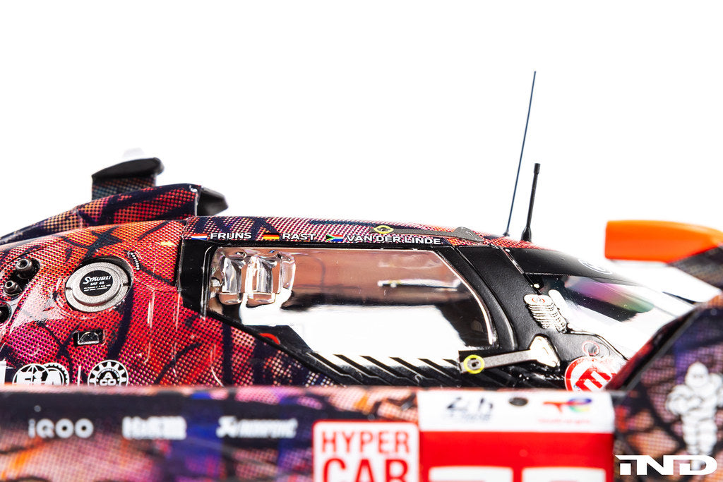 BMW M Hybrid V8 Art Car #20 Miniature | Julie Mehretu - 1:18