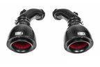 Eventuri black carbon intake system for BMW F06/F12/F13 M6, showcasing sleek design and premium materials.