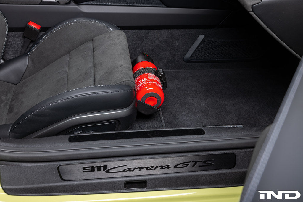 OEMExtinguishers Porsche 992 Sport Seat Fire Extinguisher Kit