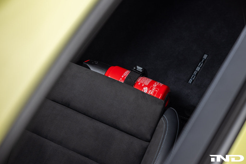 OEMExtinguishers Porsche 992 Sport Seat Fire Extinguisher Kit