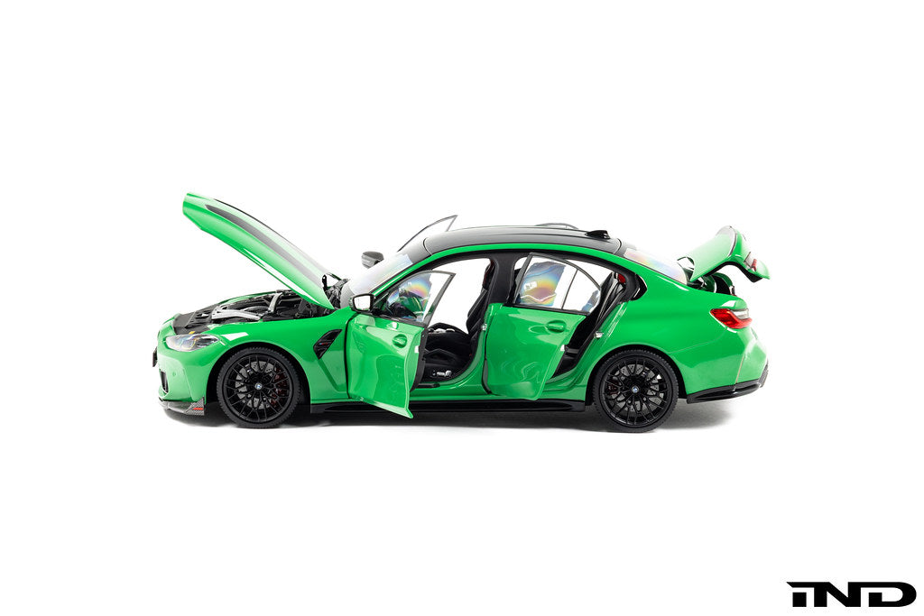 BMW G80 M3 CS Signal Green Die-cast Car - 1:18