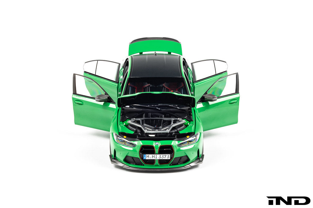 BMW G80 M3 CS Signal Green Die-cast Car - 1:18