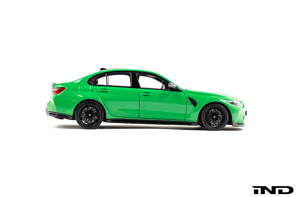 BMW G80 M3 CS Signal Green Die-cast Car - 1:18