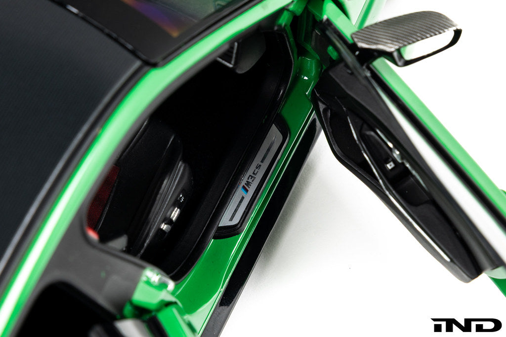 BMW G80 M3 CS Signal Green Die-cast Car - 1:18