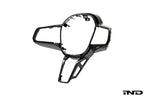 Indiv G9X M5 Carbon Steering Wheel Trim