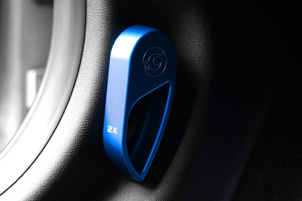 Goldenwrench Blackline Performance BMW M Car G-Chassis Hood Latch Handle - LHD