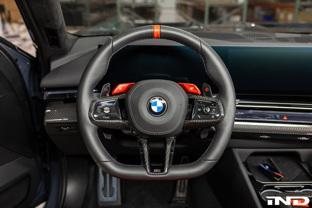 Indiv G9X M5 Carbon Steering Wheel Trim