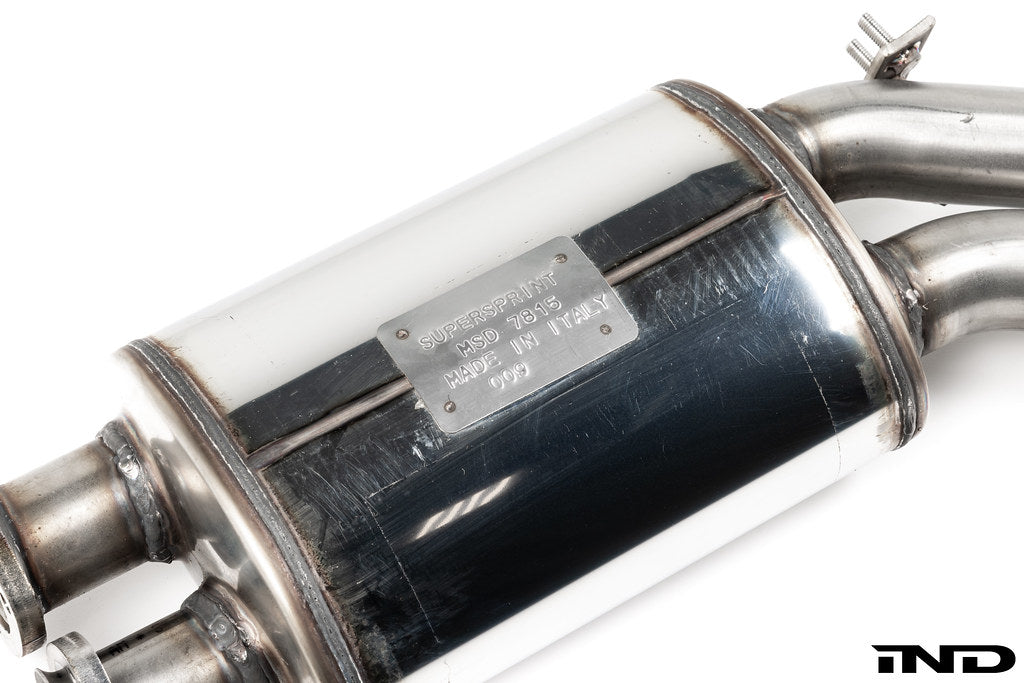 Supersprint E28 M5 / E24 M6 Stainless Center Pipe - Resonated