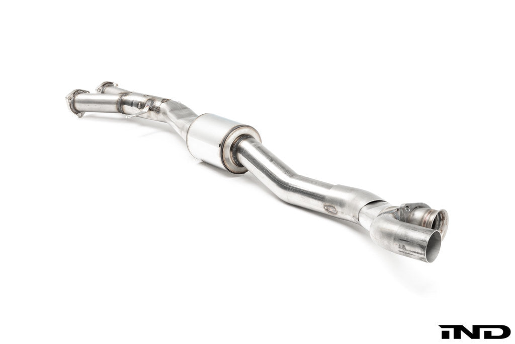 Supersprint E46 M3 Stainless Center X-Pipe - Resonated