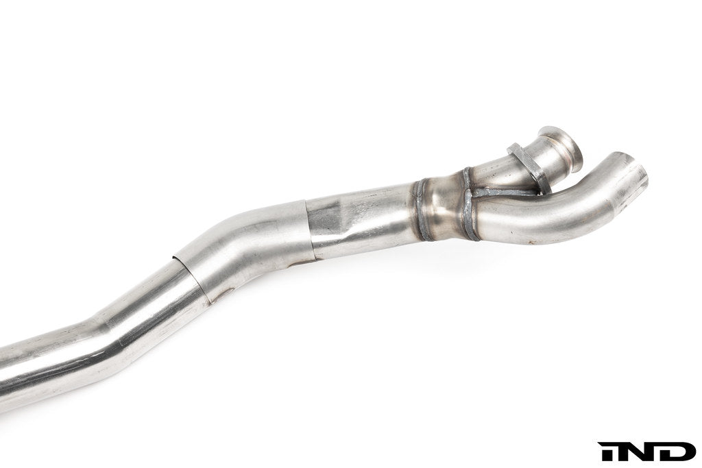 Supersprint E46 M3 Stainless Center X-Pipe - Resonated