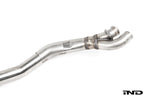 Supersprint E46 M3 Stainless Center X-Pipe - Resonated