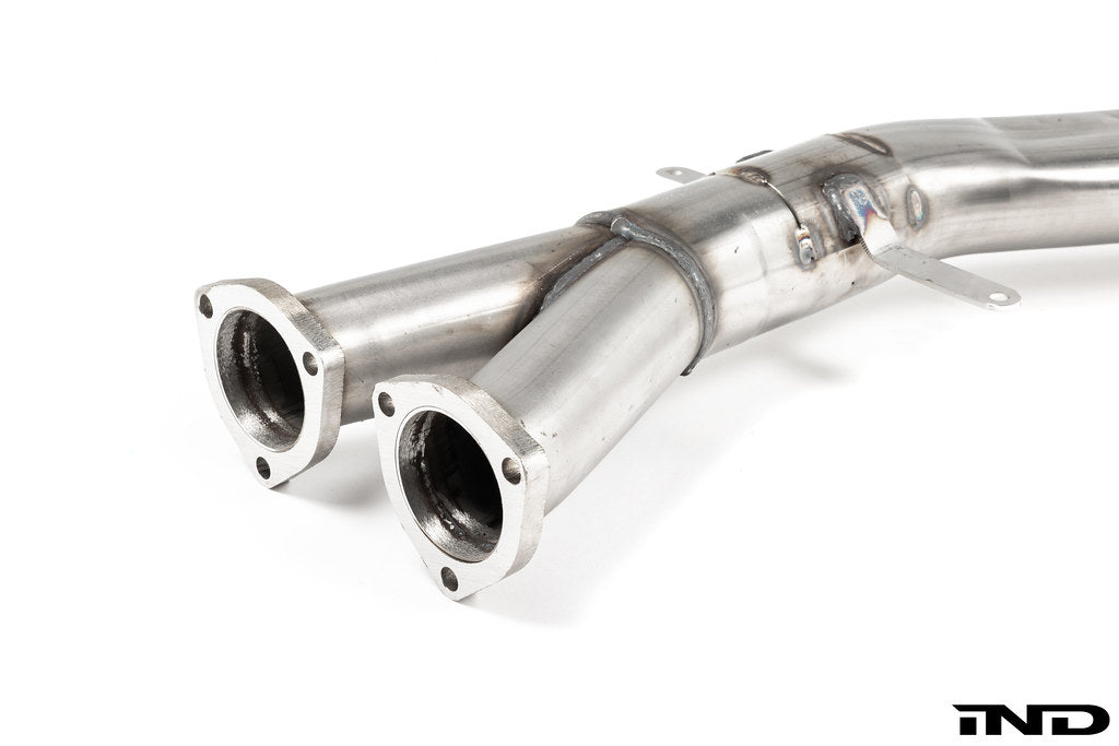 Supersprint E46 M3 Stainless Center X-Pipe - Resonated
