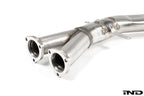 Supersprint E46 M3 Stainless Center X-Pipe - Resonated