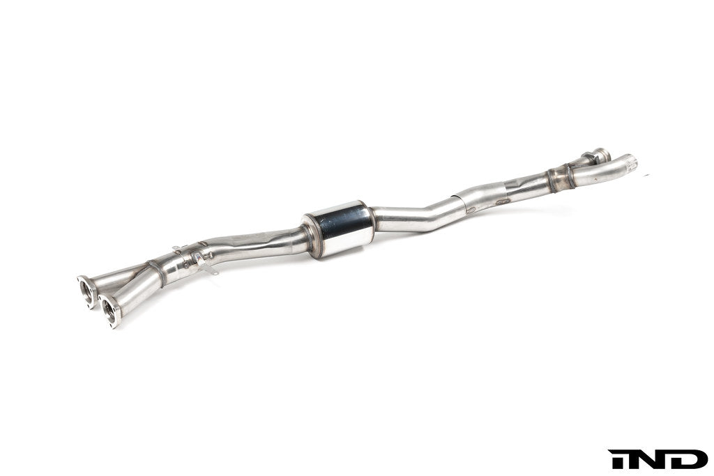 Supersprint E46 M3 Stainless Center X-Pipe - Resonated