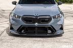 TREVORA G90 G99 M5 carbon fiber front splitter for exterior car enhancement, designed for aerodynamic performance and style.