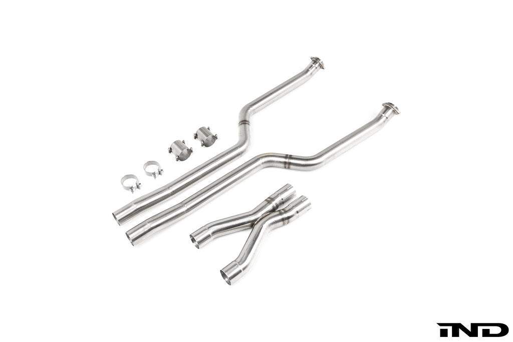 Supersprint G90 / G99 M5 Front Center Exhaust X-Pipe Set - Non-Resonated U.S. Models