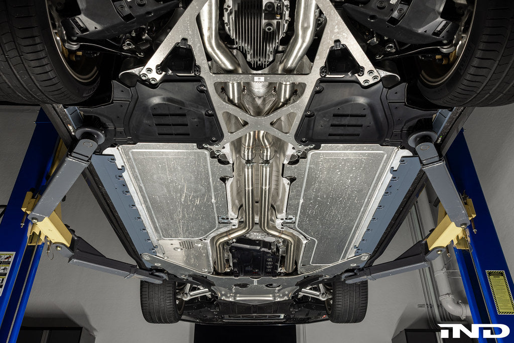 Supersprint G90 / G99 M5 Front Center Exhaust X-Pipe Set - Non-Resonated U.S. Models