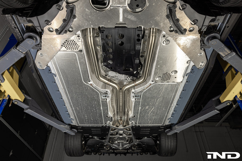 Supersprint G90 / G99 M5 Front Center Exhaust X-Pipe Set - Non-Resonated U.S. Models