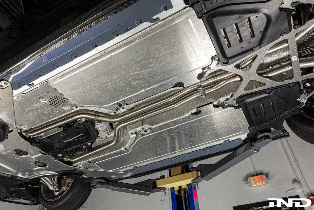 Supersprint G90 / G99 M5 Front Center Exhaust X-Pipe Set - Non-Resonated U.S. Models