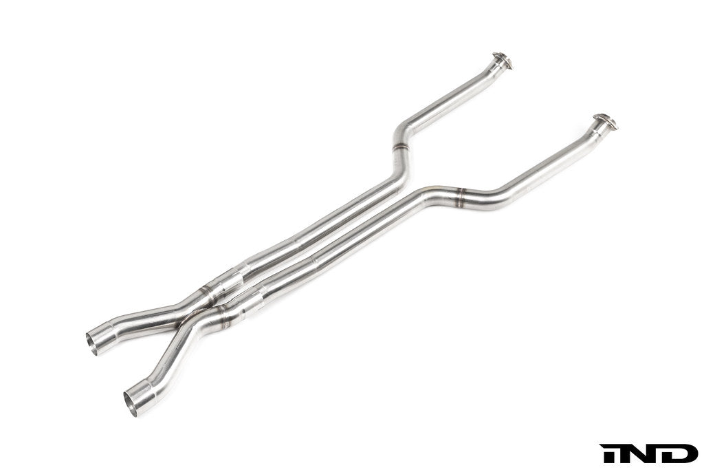 Supersprint G90 / G99 M5 Front Center Exhaust X-Pipe Set - Non-Resonated U.S. Models