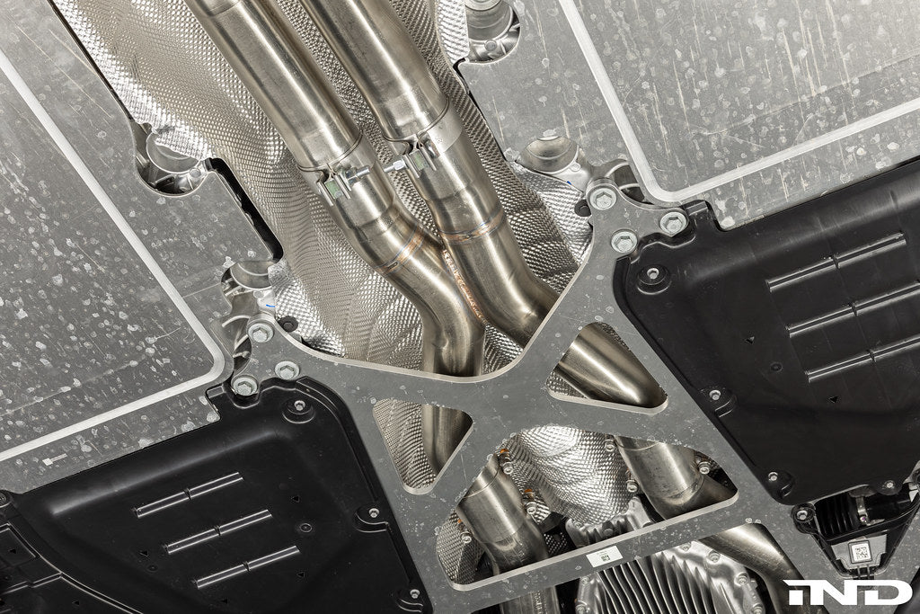 Supersprint G90 / G99 M5 Front Center Exhaust X-Pipe Set - Non-Resonated U.S. Models