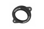 Eventuri carbon turbo inlet for Audi 8V RS3, 8Y TTRS, non-US LHD performance vehicle, showcasing sleek carbon fiber design.