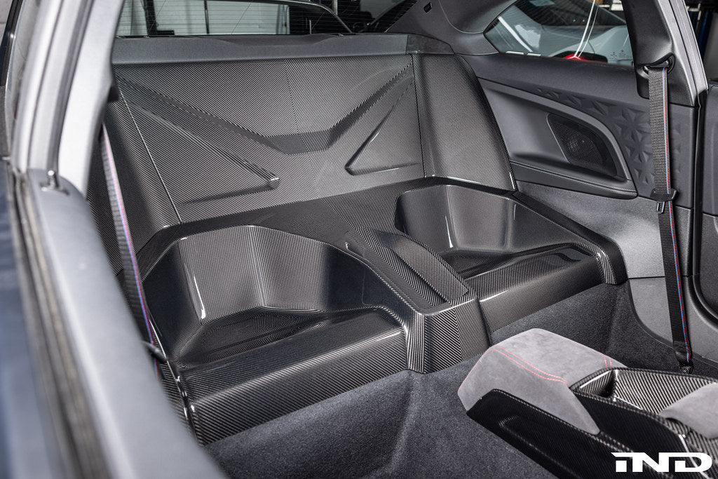 Karbonius G87 M2 Carbon Rear Seat Delete Closeout Kit