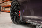Megachip G20 3-Series exterior splash guards installed on a vehicle, protecting the lower body from mud and water.
