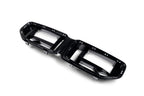 BMW G87 M2 CS front grille in exterior view with sporty design and sleek black finish