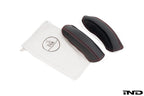Wunderworks BMW M Carbon Bucket Seat Bolster Protector set showing interior car seat protectors with carbon accents.