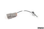 CANchecked NTC01 interior temperature sensor with DTM04-3P connector and integrated resistor, showing the sensor and wiring details.