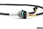 CANchecked Turnknob with black cover for MFD15 display interior control panel, close-up of the knob and cover in black.
