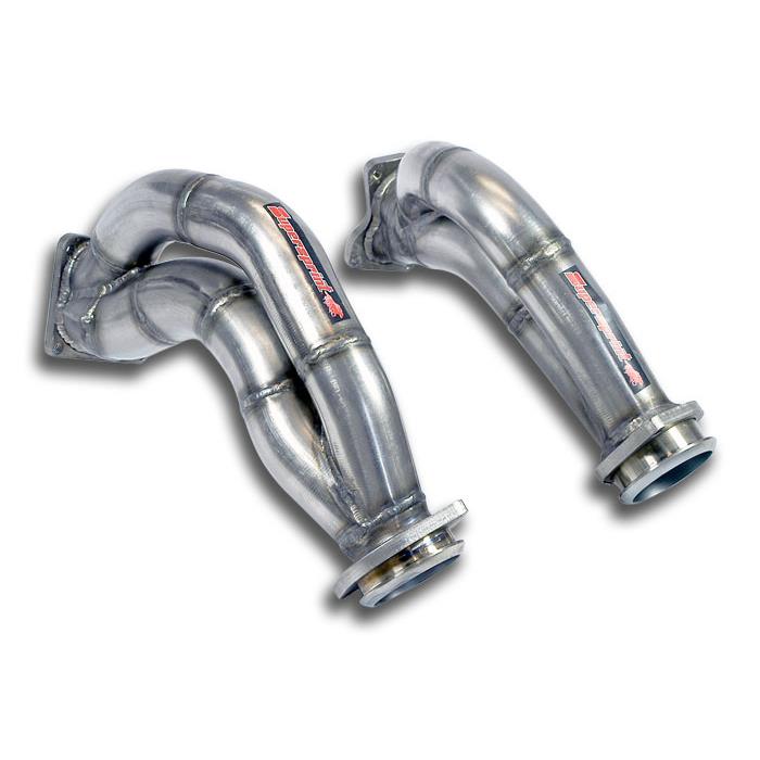 Supersprint MERCEDES W212 E AMG Turbo downpipe kit Right - Left AISI 310S steel