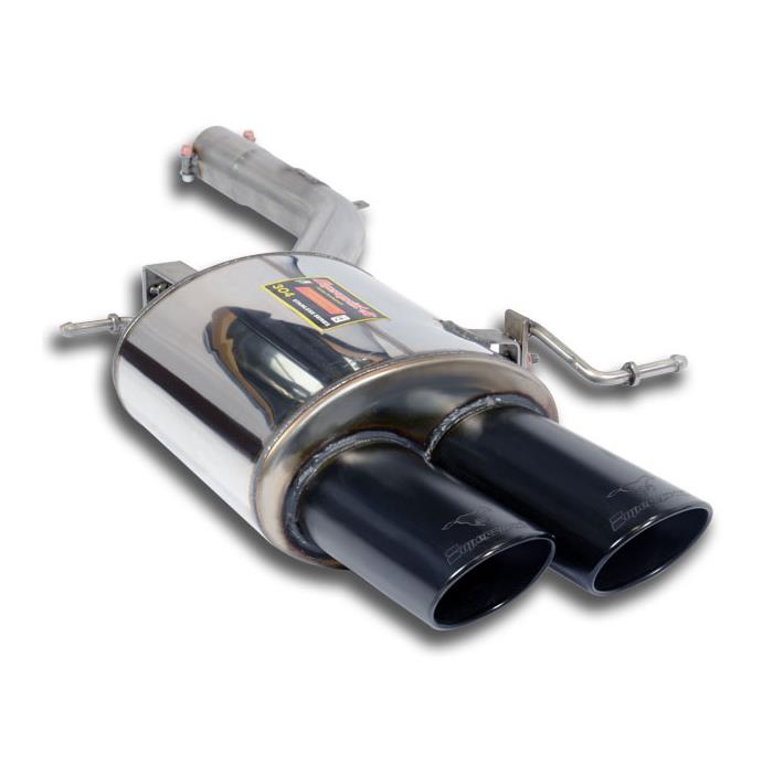 Supersprint BMW 6 Series (F12 / F13) Rear exhaust Left 100x75 "Gun Metal Grey"