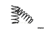 BMW I01 i3 and i3S Evolve lowering springs shown on white background