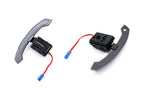 JQ Werks MadTrace BMW G-Chassis Clubsport Magnetic Shift Paddle Set in carbon V2 for interior upgrade with sleek design