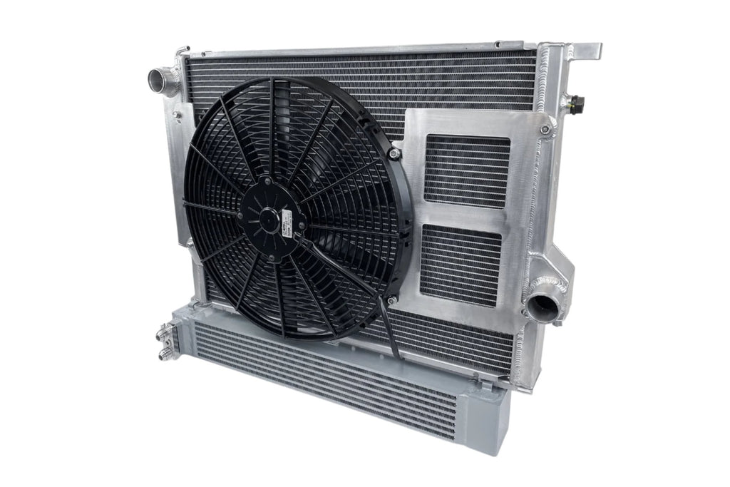 CSF E36 3-Series S54 Swap Race-Spec Dual-Pass Oil Cooler - With A/C