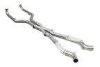 Eisenmann F1X M5/M6 F06 M6 exhaust center pipe set with polished metal finish, designed for high-performance BMW M models.